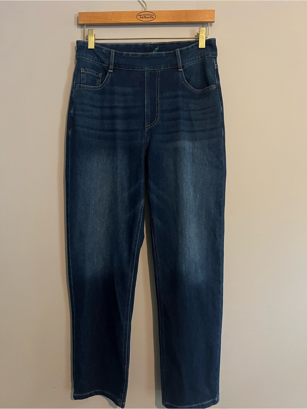 Halara Pull On Jeans Womens Size Medium Petite